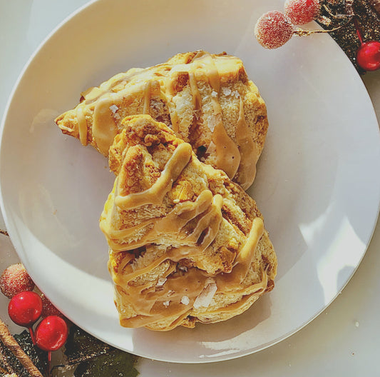 Vegan Biscoff Scones